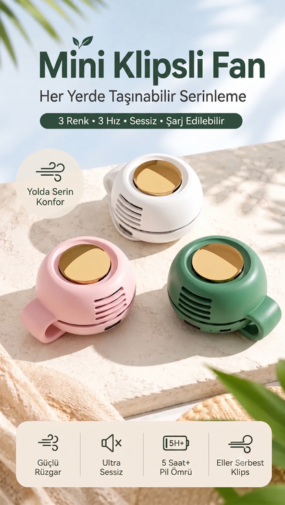 Mini Cep Fanı Püfür™