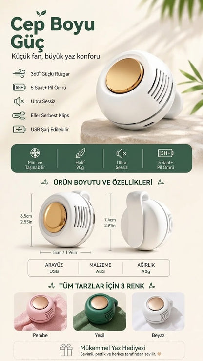 Mini Cep Fanı Püfür™